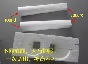 EPS máy CNC Hot Wire Foam Cutter cho EPS chất liệu 3D xốp Máy cắt OEM chấp nhận được - Product Image 5