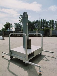 Mástil de Antena Telescópico de FRP de 10 m Personalizado YANGBO con Carro de Transporte - Product Image 2