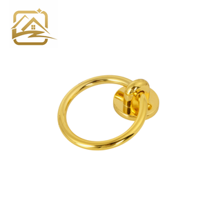 Cabinet Door Ring Handle Furniture Decoration Button Decorative Buckle Decorative Buttons for <b>Sofa</b> and Metal <b>Chair</b> Back Pull - Product Image 2