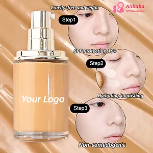 Cosmetics Manufacturers In China Cream Foundation Makeup Waterproof And Vegan Foundation