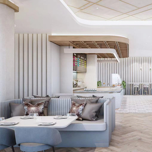 ที่คลุมโต๊ะในร้านอาหารแบบทันสมัยออกแบบได้ตามต้องการโซฟาสำหรับ Wyndham jomtien - Product Image 3
