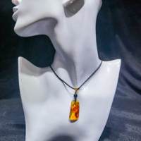 Bernstein-Anhänger Edelstein-Designer-Anhänger Echter Bernstein-Anhänger Natürlicher Bernstein Geschenk für Heilungszwecke