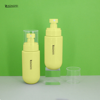 Bouteilles de pompe de pulvérisation de brouillard fin en forme de capsule cosmétique écologique pour animaux de compagnie de 120ml