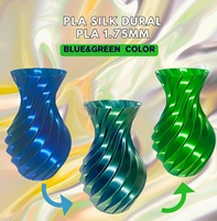 Filament d'impression 3D en soie PLA de qualité raisonnable pour imprimante 3D, matériau d'impression 3D pour ornements de jouets