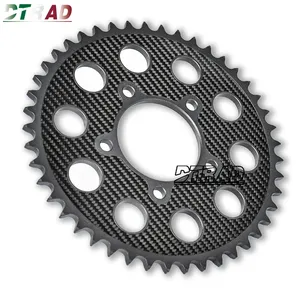 Piñón Trasero Universal para Motocicleta 45T, Ruedas BST de 5 Pernos, 76 mm de Diámetro Exterior, 100 mm de Distancia entre Pernos, Cubierta de Buje de Rueda Modificada, Compatible con Kawasaki - Product Image 3