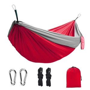 <span class=keywords><strong>Hamac</strong></span> double d'extérieur pour étudiants et adultes Chaise berçante anti-renversement avec parachute en nylon pour dortoir et camping - Product Image 4