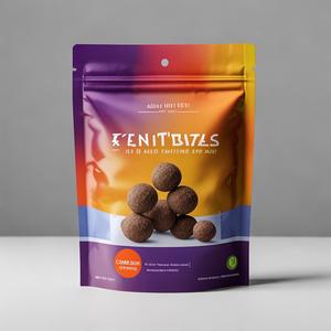 Sachet en plastique VMPET personnalisé imprimé en gros, de qualité alimentaire, avec fermeture <span class=keywords><strong>à</strong></span> pression pour une conservation optimale <span class=keywords><strong>des</strong></span> biscuits - Product Image 1