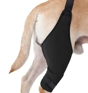 FSPG 새로운 디자인 찢어진 ACL 복구 슬리브 부드러운 편안한 통기성 네오프렌 개 무릎 보호대