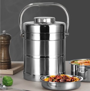 1.6L 2L 3L bán buôn đôi tường thép không gỉ chân không phích thực phẩm <span class=keywords><strong>container</strong></span> với xử lý ba lớp - Product Image 5