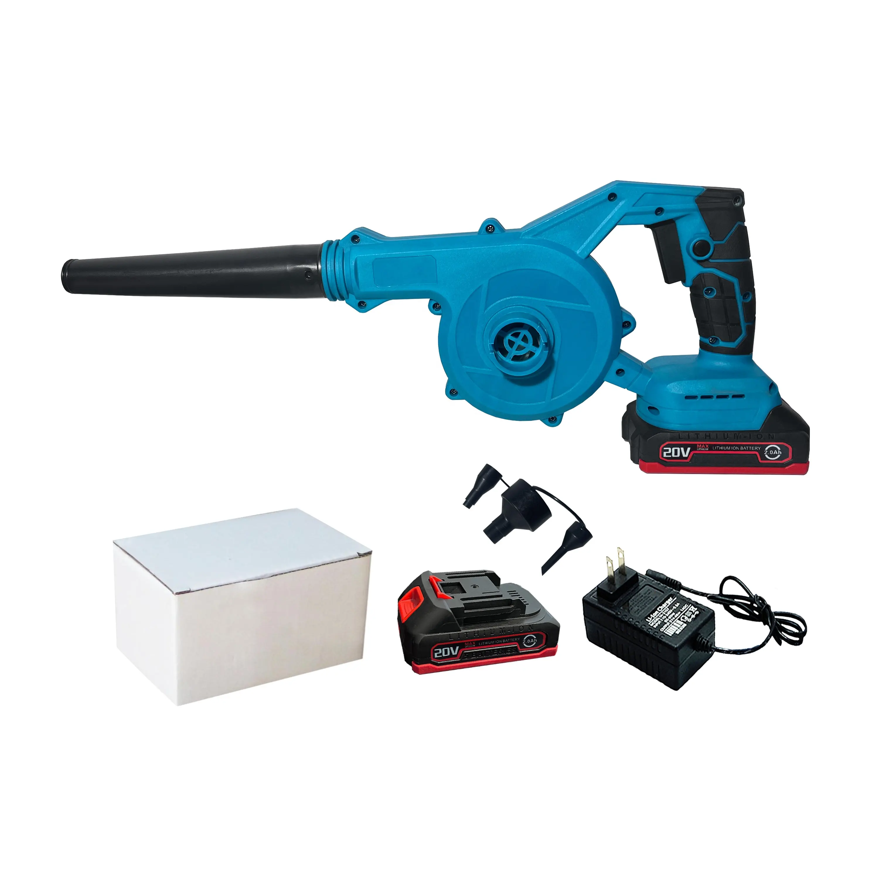 garden power tool battery cordless leaf blower brush blowing and suction dual purpose storm machine and vacuum cleaner
