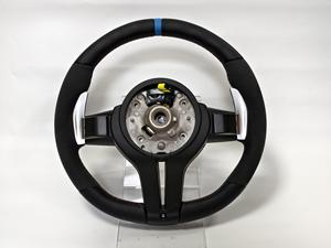 Sench สองด้าน Alcantara ไม่มีถุงลมนิรภัยพวงมาลัยสำหรับ <span class=keywords><strong>BMW</strong></span> E Series E87 E81 <span class=keywords><strong>E90</strong></span> E82 E91 E92 E84 E70 E71จากผู้ผลิตจีน - Product Image 2