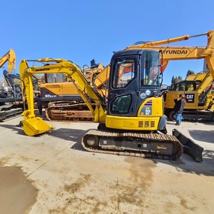 Miniexcavadora Komatsu PC55/PC56 Usada en Japón de 5.5 Toneladas con Componentes Principales del Motor Incluidos en Venta - Product Image 1