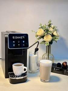 Italie Cafetière Espresso <span class=keywords><strong>Capsule</strong></span> NES POD avec Machine à Café au Lait, 19bar , Cappuccino, Café Multifonction Americano - Product Image 3