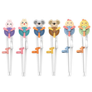 Set di stoviglie per bambini con cartoni animati Jiayi per imparare le bacchette per mangiare pratica forniture da pranzo supplementari per i pasti dei bambini - Product Image 4