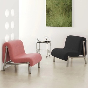 เก้าอี้รับประทานอาหารสแตนเลสแบบมินิมอลโครงสร้างตามหลักสรีรศาสตร์เก้าอี้เลานจ์ระเบียงห้องนั่งเล่น - Product Image 5