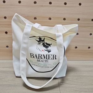 Wholesale Custom Printed Beauty Brand Small GiftTote Bag Full Color Gusseted <b>Canvas</b> <b>Tote</b> Bag - Product Image 2