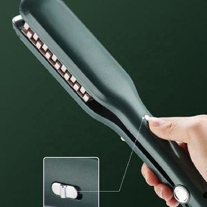 Ngô sắt clipboard Fluffy tóc rễ thần thánh Anion Pad tóc rễ phẳng sắt tạo kiểu tóc ngắn ủi - Product Image 2