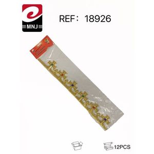 Prince Crown Accessory Carnival 12Pcs Gold Decorative Party Decoration Set - Product Image 3