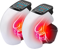 Fitease Rotlichttherapie Heiz- und Vibrations-Kniemassagegerät Intelligente Luftkompression Zeitsteuerung 5W DC 5V 2000mAh Lithium-Batterie