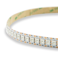 Tira de luces LED de pared Ip20 RGB Cob direccionable con controlador de aplicación para habitación y paisaje Material de cuerpo de CCT y PCB colorido