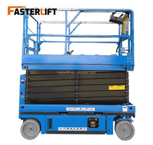 Faster Lift FL 6-16m Electric Hydraulic Scissor Lift Kapasitas 130KG Tinggi Maksimum 20m Penggunaan Dalam & Luar Ruangan - Product Image 6