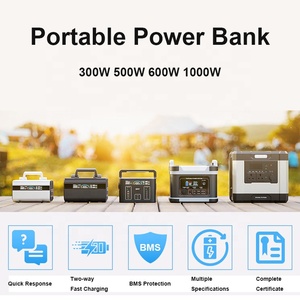 สถานีพลังงานแสงอาทิตย์แบบพกพา 1000W พร้อมแบตเตอรี่ LiFePO4 แบตเตอรี่สำรอง และการชาร์จในรถยนต์ - Product Image 4
