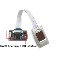 Modul Pemindai Sidik Jari Kapasitif USB UART Biometrik Baixinda R306S FPC1011F3 Sensor Windows Android Kategori Produk IC