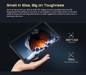 Tablet PC CUBOT Android 15, 6+128 GB, 8.68 Pulgadas, 10200 mAh, Cámara de 16 MP + 48 MP, Cubot Pad TAB KINGKONG MINI - Product Image 6