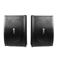 Speaker KTV 10-inci Woofer 200W Profesional Tweeter Keluarga untuk Karaoke Rumah LoudSpeaker Konferensi Bass Speaker Bar Sepasang