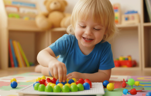 Rompecabezas Educativo de 50 Piezas, Juego de Mosaico de Plástico Creativo y Colorido para Niños (3+ años) - Product Image 5