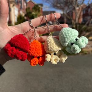 Nuevo Diseño 2026: Llavero <span class=keywords><strong>de</strong></span> Medusa <span class=keywords><strong>de</strong></span> Ganchillo, Amigurumi Hecho a Mano, Mini <span class=keywords><strong>Pulpo</strong></span> <span class=keywords><strong>de</strong></span> Ganchillo Suave, Juguete <span class=keywords><strong>de</strong></span> Animal Marino Tejido <span class=keywords><strong>para</strong></span> Niños - Product Image 2