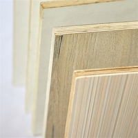 Panneau MDF en placage de chêne E1 de 12 mm, décoration double face pour meubles d'intérieur