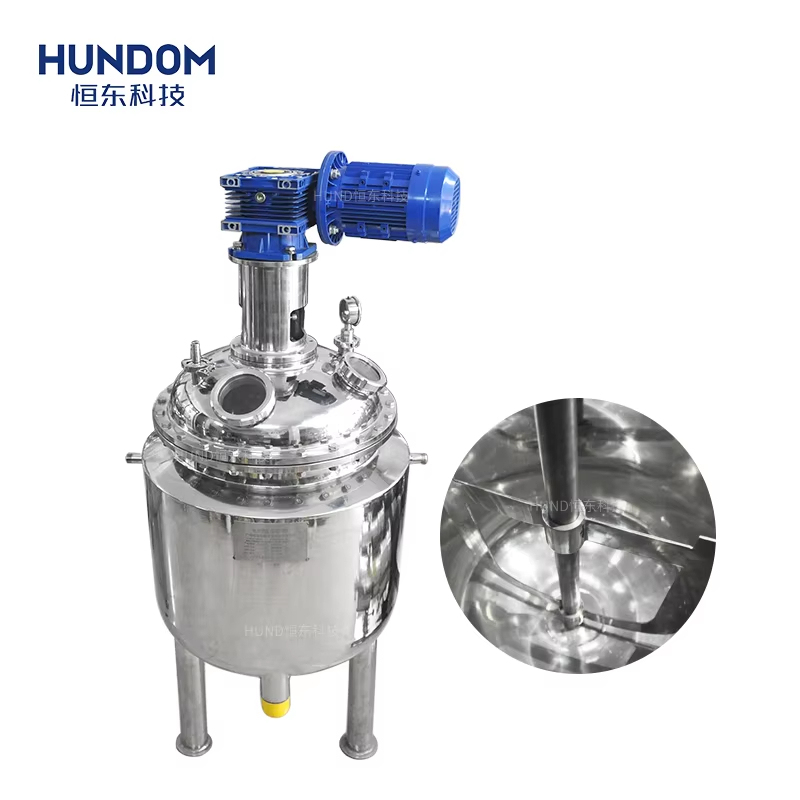 Vacuum Mixer Homogenizer Cosmetics Paste Mixing