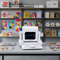 Impresora de Inyección de Tinta Digital DZ-400 de Una Sola Pasada con Tinta a Base de Agua para Impresión de Logotipos en Bolsas de Papel, Cajas de Papel, Cajas de Pizza, Servilletas
