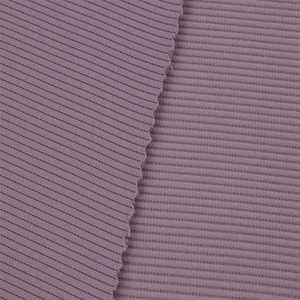 Tessuto europeo OEM Super poliestere <span class=keywords><strong>Spandex</strong></span> 2x2 costine a maglia per abito maglione telas tessuti - Product Image 3