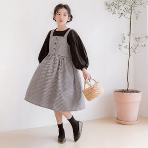 Nuevo Vestido Casual de Niña Estilo Occidental con Tirantes, Diseño Premium, Disponible en Tienda, Comprar de Proveedor Chino - Product Image 2