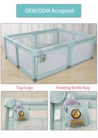 Clôture de terrain de jeu pour enfants d'intérieur-Parcs pour bébé conçus pour une utilisation en intérieur