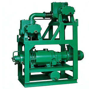 Sistema de Bomba de Vacío Seca de Tornillo Roots de Tres Etapas y Alto Vacío JZPLG300-22 para Destilación de Productos Químicos Finos y Procesos de Semiconductores - Product Image 1