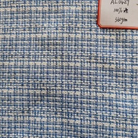 Tissu léger teint en fil, tissé, 360 g/m, toutes saisons, magnifique tweed pour vêtements de filles et textile d'ameublement, prix bas