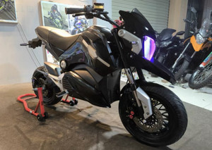Motocicleta Eléctrica Deportiva <span class=keywords><strong>Kawasaki</strong></span> H2 de 72V sin Escobillas, Estilo <span class=keywords><strong>Ninja</strong></span> <span class=keywords><strong>R3</strong></span>, Horizon Locomotive V6, PC200-6S, 200-400CC - Product Image 4