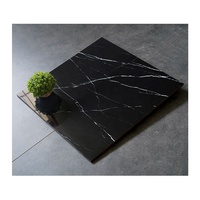 Carreaux de sol 60x60 pour maison, salon, cuisine, carrelage en marbre et porcelaine noir pour maison, salon
