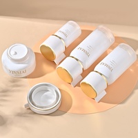 Ensemble d'emballages de luxe pour soins de la peau, flacons pompe pour lotion 30ml 100ml 120ml et pots de crème pour le visage 50g pour cosmétiques
