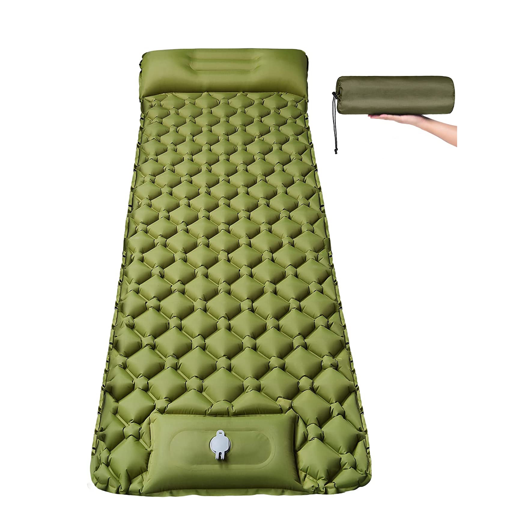 Outdoor Beach Picnic Folding Car Camping Mat Self Inflating Sleeping Pad Lightweight Air Sleeping Pads