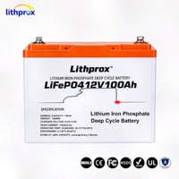 Lithium-Eisenphosphat LFP 12V100AH Faltbare Rollstuhl-Batterie Sicher Stabil Vibrationsbeständig für Elektro-Dreirad Roller MSDS