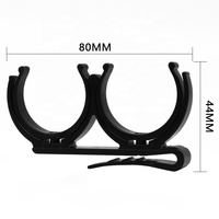 Portable Rotatif Pliant En Plastique Porte-Balle De Golf Clip Outil Accessoire Pince De Balle De Golf Support De Stockage Avec Clip De Ceinture De Golf