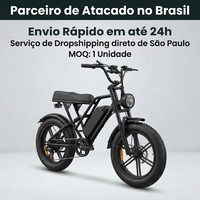 Vélo électrique tout-terrain 48V 750W 20 pouces à double suspension avec frein à disque hydraulique