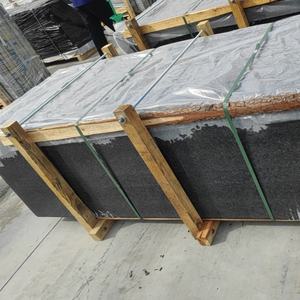 Baldosas de granito Angola Black Galaxy rentables para peldaños de escaleras y entradas de edificios - Product Image 3