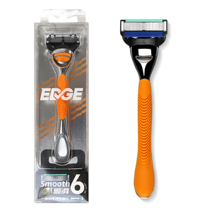 Rasoio da uomo <span class=keywords><strong>a</strong></span> 6 <span class=keywords><strong>lame</strong></span>, rasoio professionale da uomo <span class=keywords><strong>a</strong></span> <span class=keywords><strong>5</strong></span> <span class=keywords><strong>lame</strong></span>, produttore, etichetta privata, confezione personalizzata, OEM - Product Image 6
