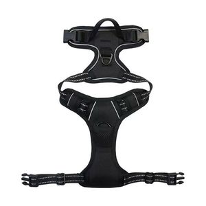 Chất Lượng Cao Nhiệm Vụ Nặng Nề Có Thể Điều Chỉnh Nổ Bằng Chứng Phản Quang Thoáng Khí Không Có Kéo Sang Trọng Nylon Oxford Pet Dog Khai Thác Vest - Product Image 6