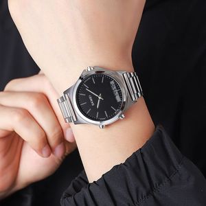 Reloj de Pulsera Deportivo de Moda SKMEI 2120, Relojes de Cuarzo Digitales de Negocios, Pantalla LED Dual ANALÓGICA-DIGITAL, Reloj de Lujo Resistente al Agua para Hombre - Product Image 3